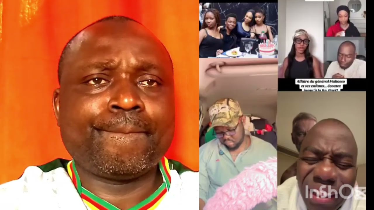 🆘LES FILLES DU GÉNÉRAL CAMILLE MAKOSSO APPORTENT LEUR SOUTIEN À LEUR PÈRE ACCUSÉ DE WOUBI