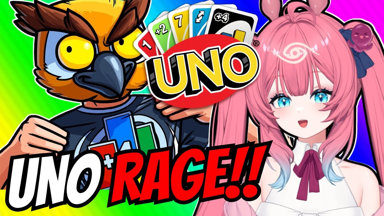 PURE CARD-BASED RAGE!! | Uno Funny Moments Vanoss Gaming Vtuber React
