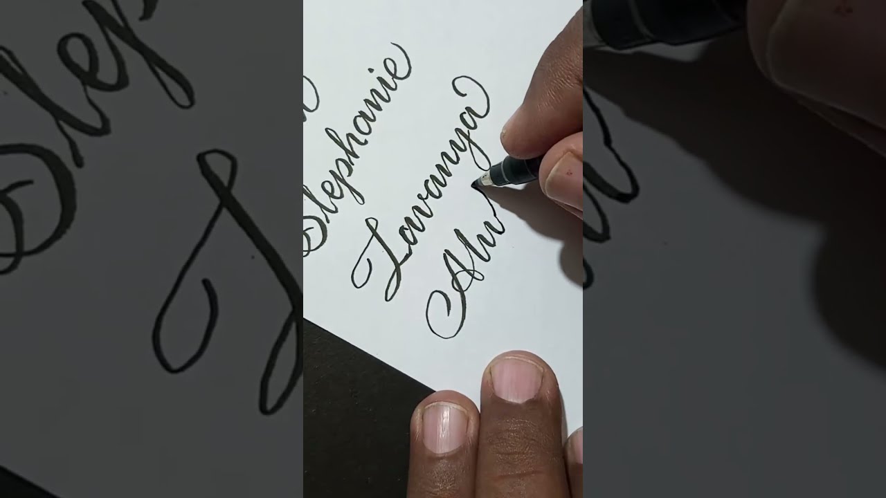 Artist Dayaram Jaitpuri is live!  | Comments your name | calligraphy | handwriting art