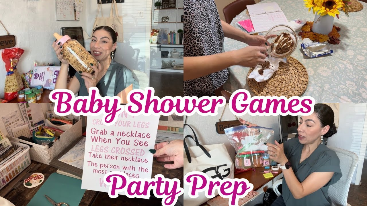 BABYSHOWER GAME IDEAS | PARTY PREP