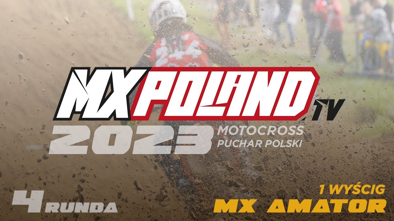 2023 Głogów MX Amator - 1 wyścig Puchar Polski - live streaming