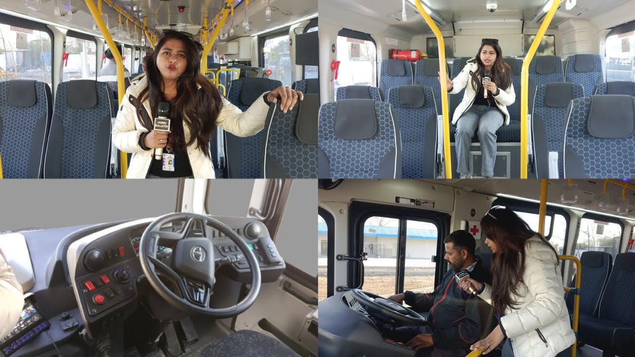Metro Jaisi Feelings Aati hai Jammu Smart City ki E-buses mein