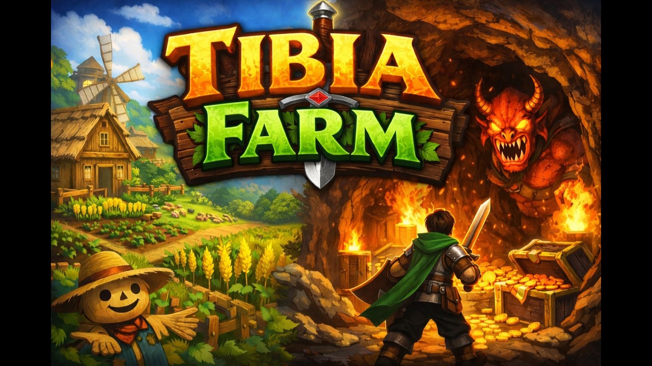 Tibia Farm - Jogo de Fazenda
