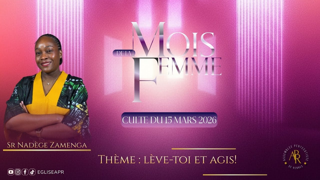 Lève-toi et agis - Sr Nadège ZAMENGA