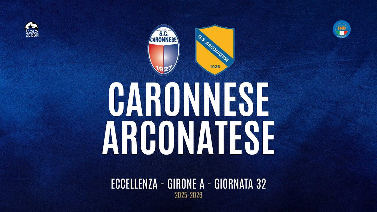 [HIGHLIGHTS] Eccellenza Girone A 25/26 | Giornata 32 | Caronnese - Arconatese