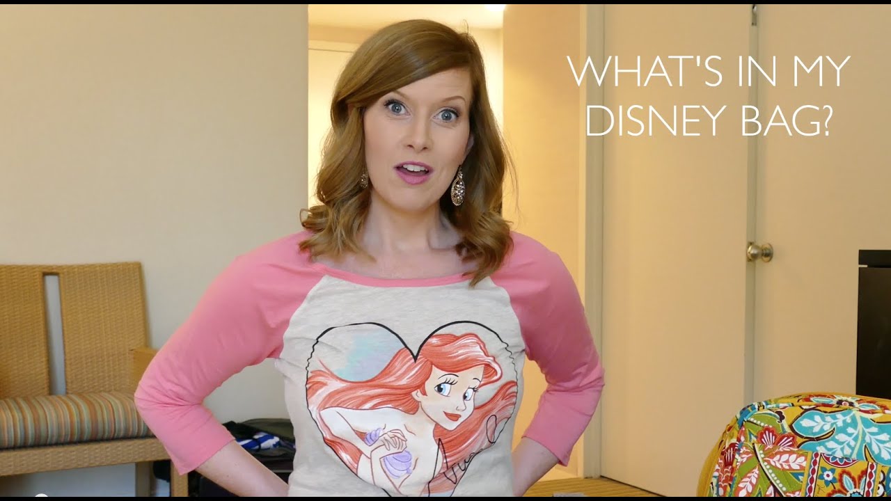 What's In My Disney Park Bag? (What to pack for an 8 Month Old+) in 4K!