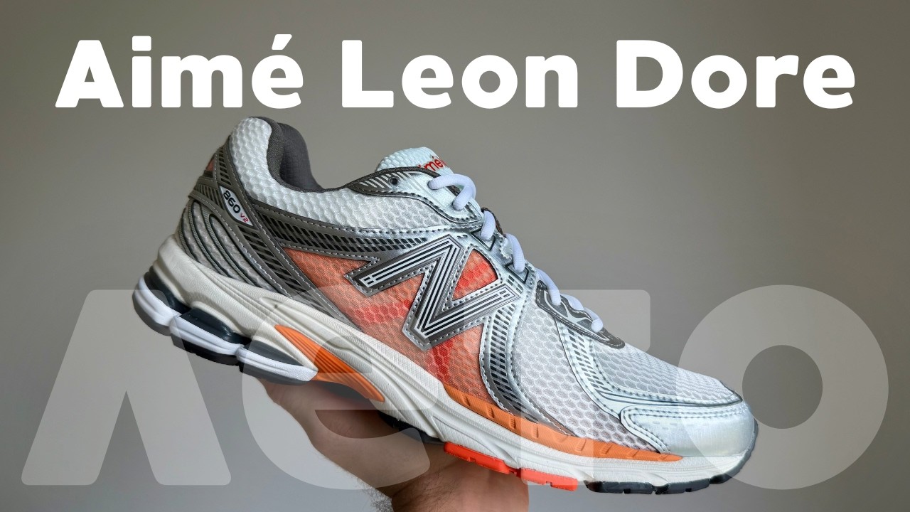 САМЫЕ ЛЕТНИЕ New Balance 860v2 White Multi-Color. Новая коллаборация с Aimé Leon Dore