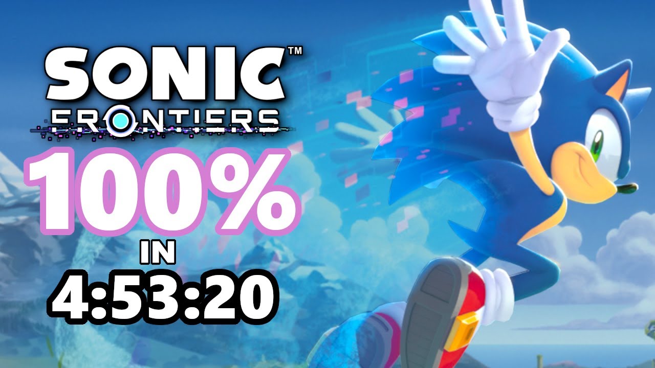 Sonic Frontiers: 100% in 4:53:20 (PWR)