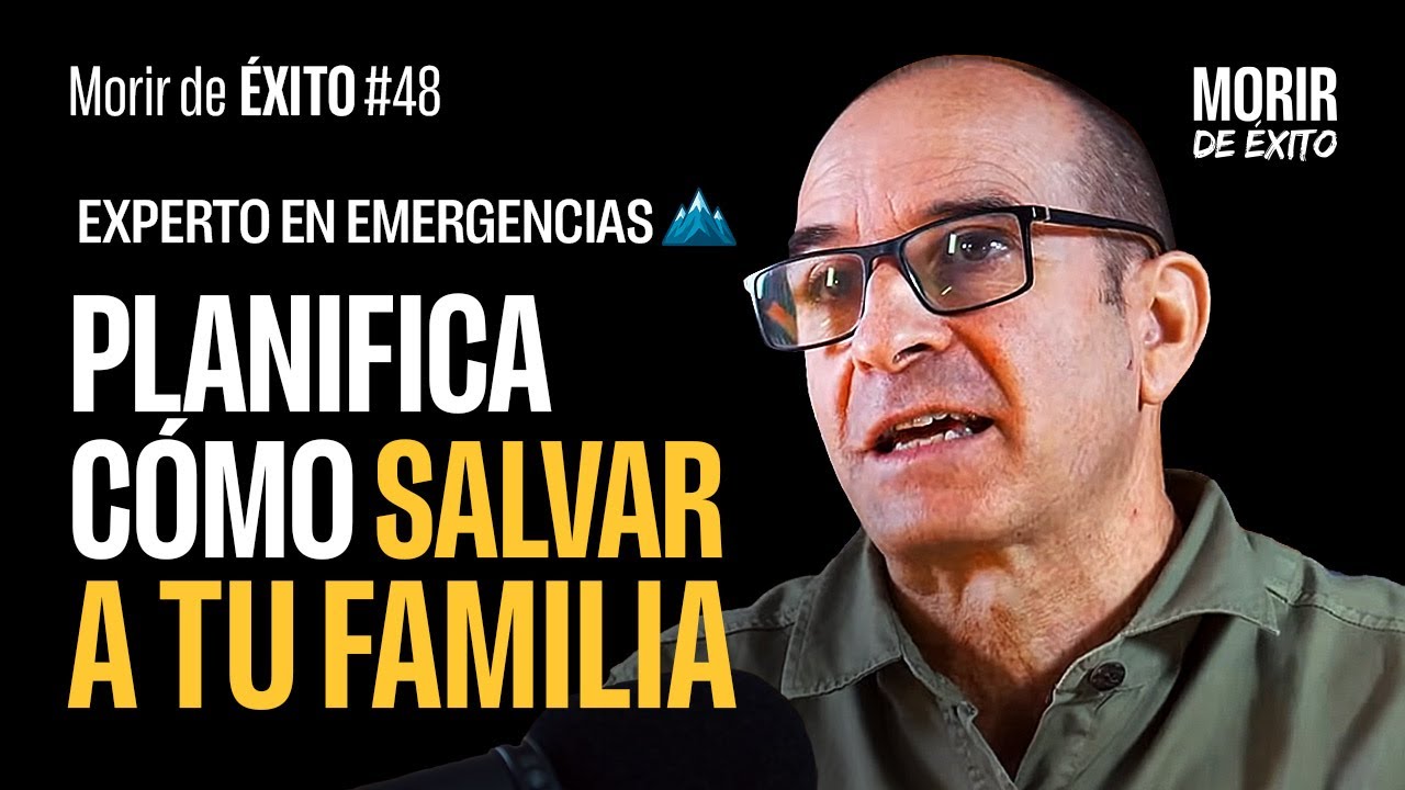 Decisiones que SALVAN VIDAS: t&aacute;cticas de supervivencia - Experto en emergencias Manolo C&aacute;mara