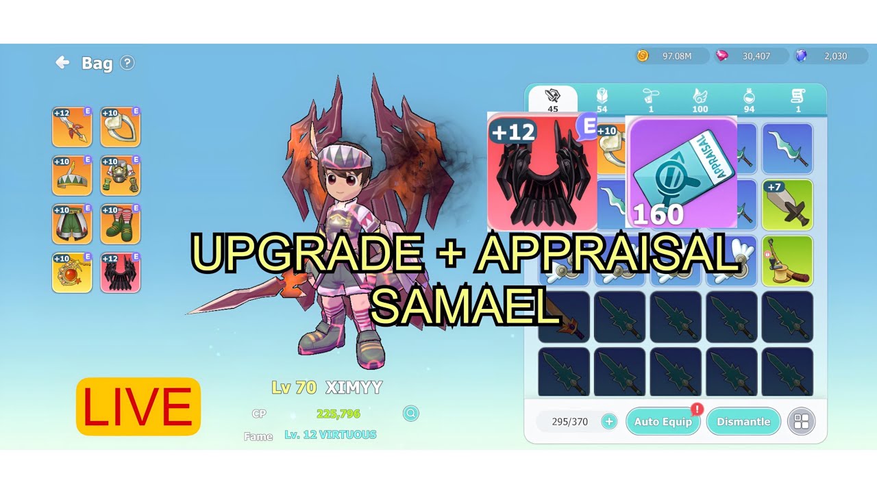 SEAL M-- LIVE UPGRADE + APPRAISAL SAMAEL AMPAS ATO HOKI