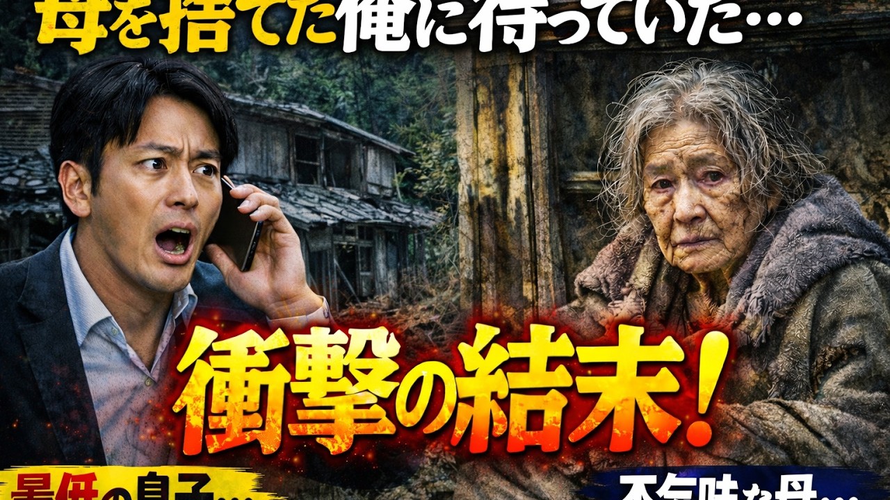 老人ホームに連れて行くふりをして母を山奥に捨てた息子――10分後、「お前の母親は50億円ビルの会長だ」と告げられ凍りついた。