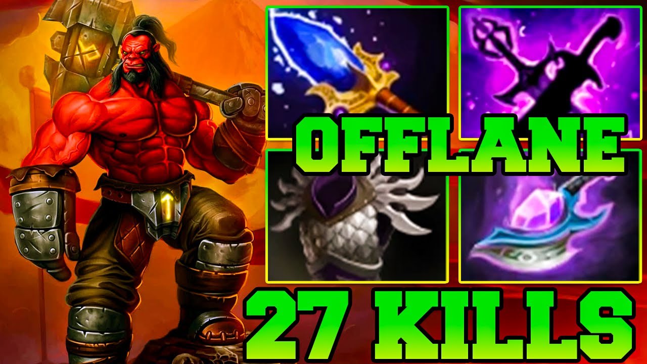 27 Kills Monster Axe Offlane !! Axe Dota 2 Offlane Carry 7.35 Pro Build Guide Gameplay