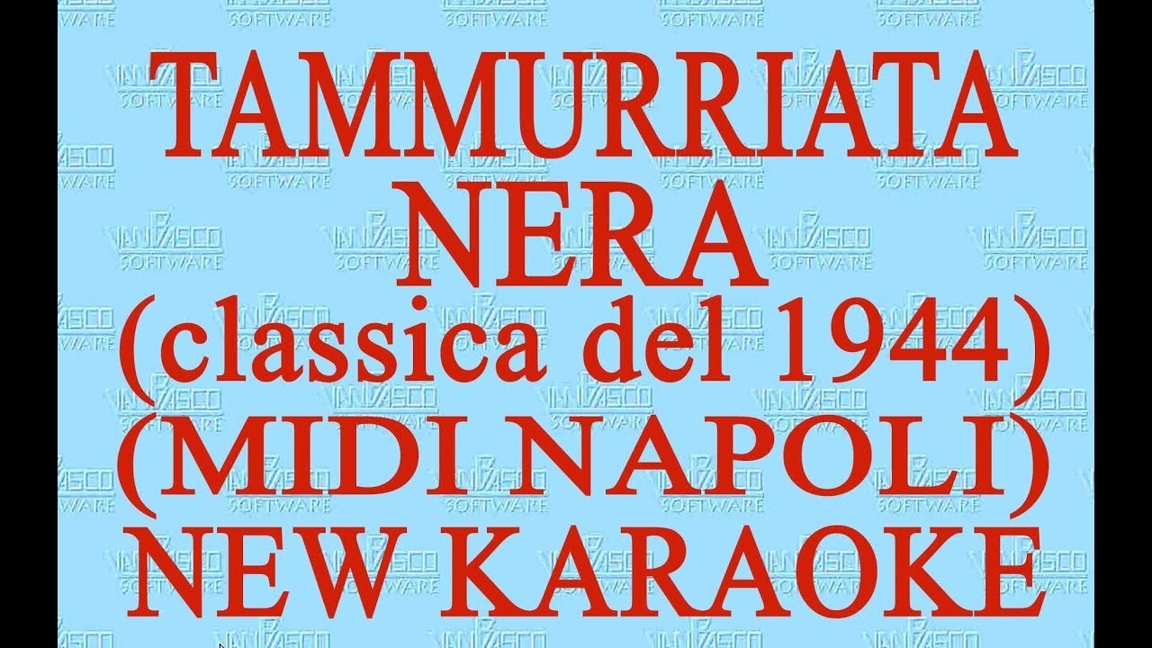 Tammurriata nera - ATTENZIONE: vedi versione migliorata: https://youtu.be/SnZpuFSiQrw