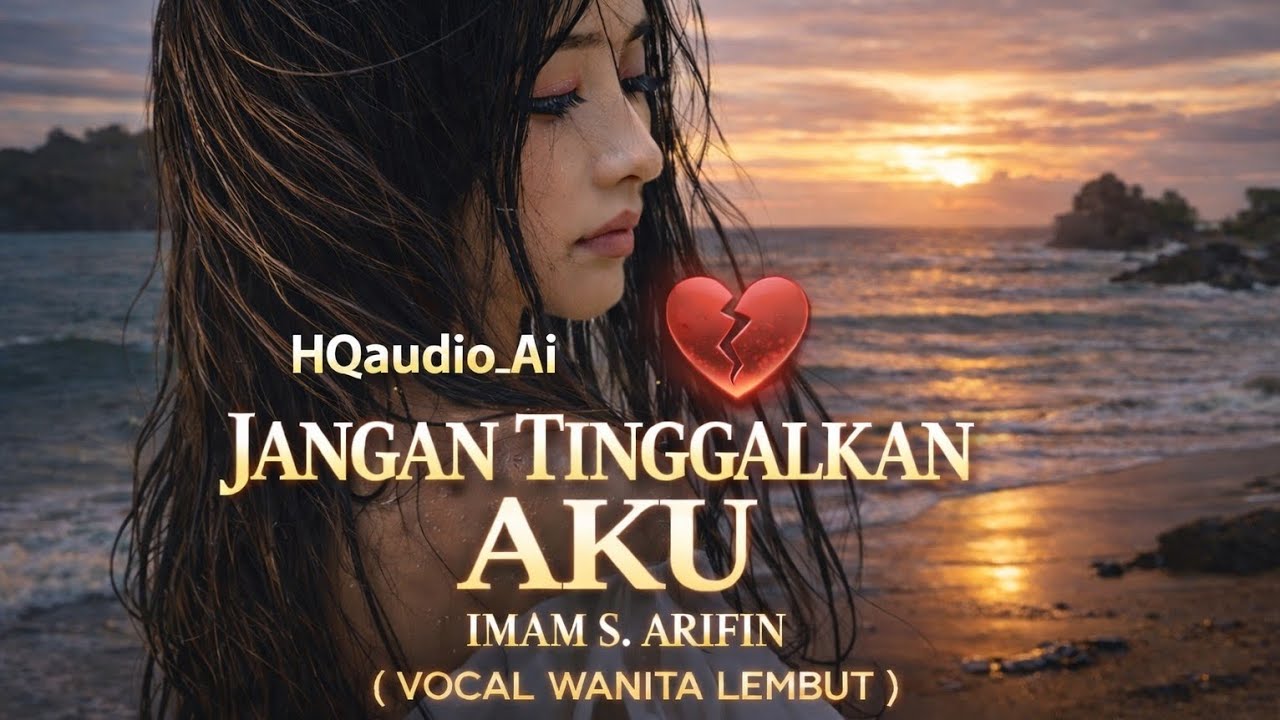 IMAM S. Arifin - JANGAN TINGGALKAN AKU🙏😔 (Cover HQaudio_Ai) | Vokal Wanita Lembut Penuh Harap