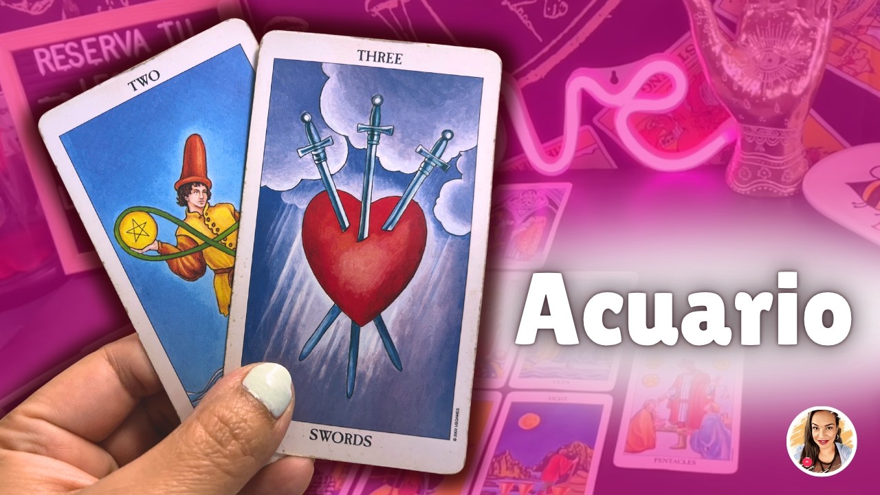 ACUARIO 💛 TE PIENSA M&Aacute;S DE LO QUE RECONOCE&hellip; Y ESO LO EST&Aacute; CONSUMIENDO | TAROT ACUARIO  HOY