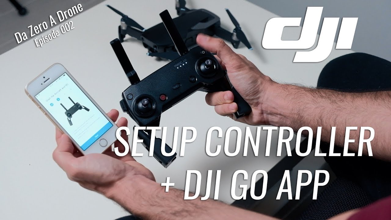 Mavic Air controller setup - #dazeroadrone episode 002 - (italiano ITA)