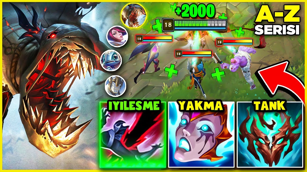 FIDDLESTICKS TOP LANE İLE RAKİBİ ÇARESİZ BIRAKMAK! (GİZLİ OP ŞAMPİYON) | A-Z TOP LANE #9