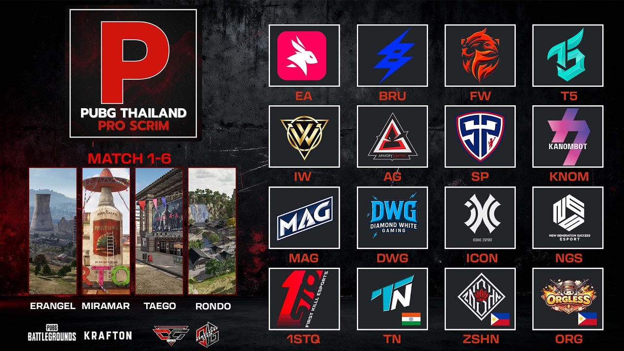 [LIVE] PUBG THAILAND PRO SCRIM 11/02/2026