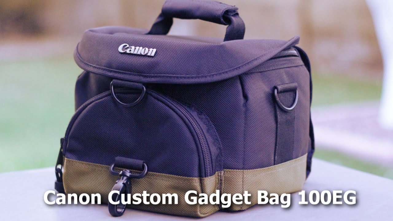 Обзор сумки для цифровой зеркальной фотокамеры Canon - Custom Gadget Bag 100EG