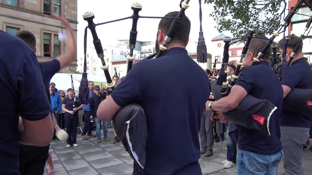 Worlds 2018 - Vale of Atholl Pipe Band - Medley at the NPC