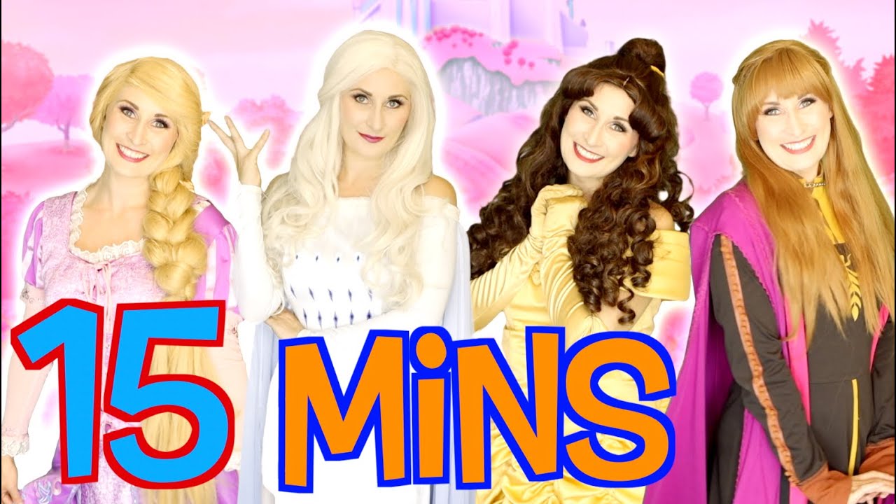Princess Nursery Rhyme Compilation | Princess Playhouse Nursery Rhymes and Kids Songs