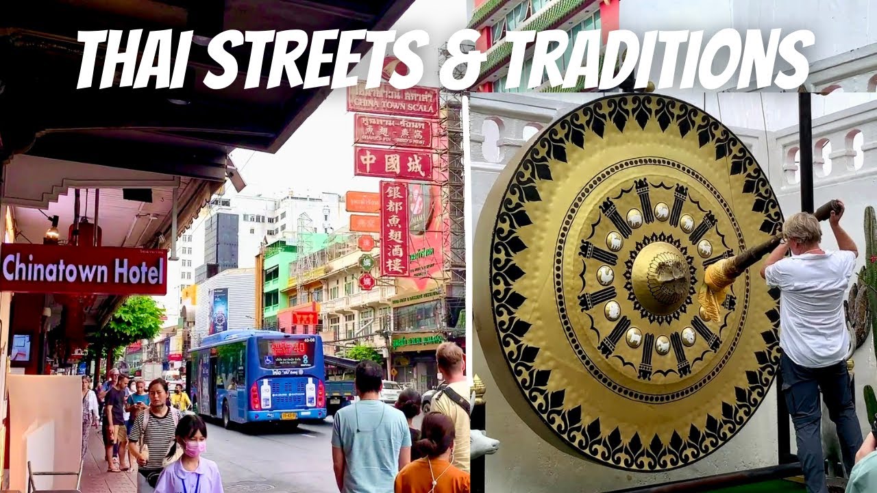 Exploring Thai Traditions on Bangkok's Streets - Chinatown, Khao San, Icon Siam | Thailand Ep 20