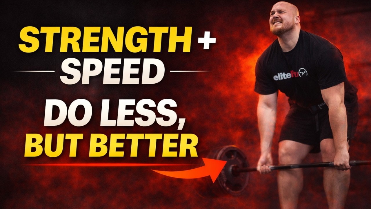 How to Combine Strength + Speed Training for Maximum Performance