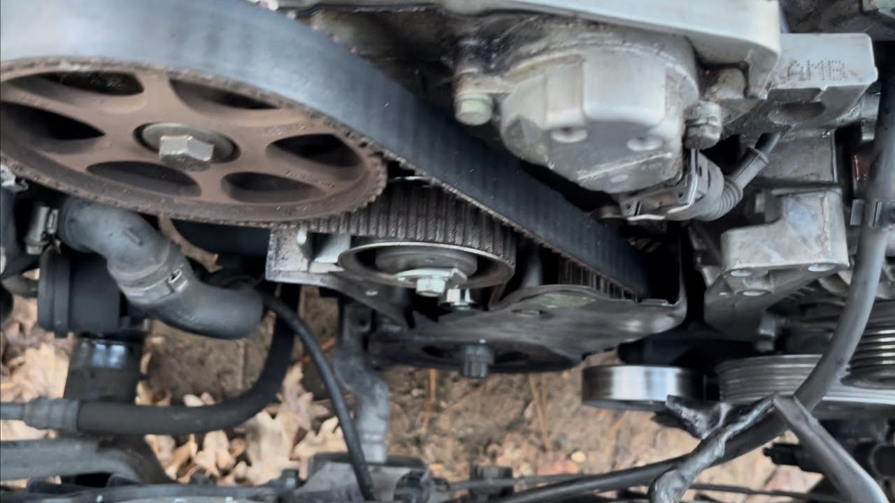 Обслуживание ремня ГРМ, водяного насоса и термостата Audi B6 A4 1.8t