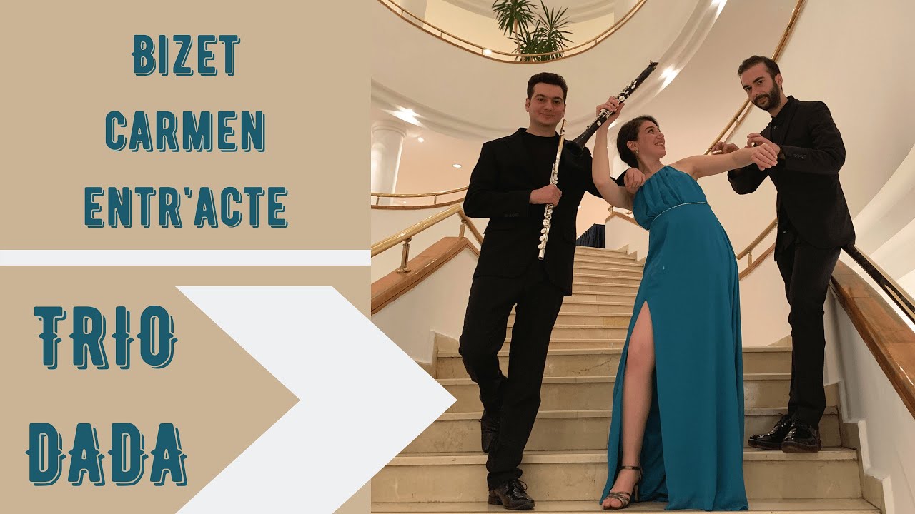 Trio Dada - Bizet Carmen Entr'acte arrangement for flute, clarinet & piano in Bilkent Music Days
