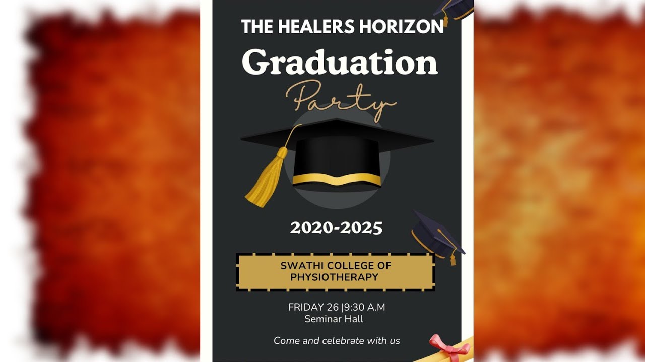 SWATHI COLLEGE OF PHYSIOTHERAPY Graduation party 🎉2020-2025 📸 GOKUL STUDIO PH-9703740700📽️