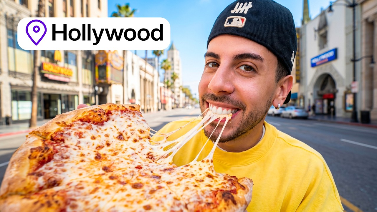 Probando Comida Callejera en Hollywood