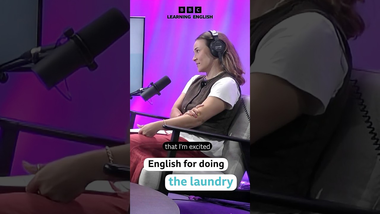 Talking about the laundry in English 🧺👕 #realeasyenglish #podcast #listeningpractice