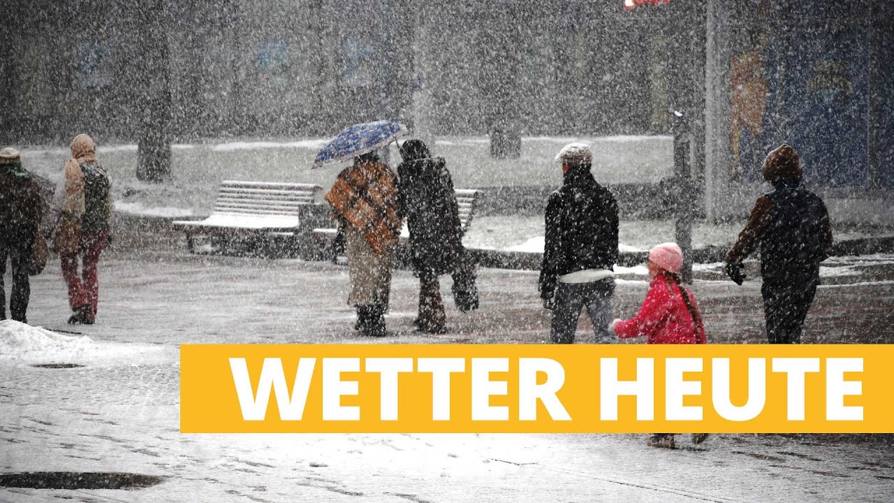 Wetter heute: Sturmtief mit Graupelgewitter zum 4. Advent (22.12.2024)