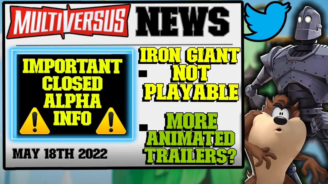 MULTIVERSUS News Roundup | More Animated Trailers, Closed Alpha