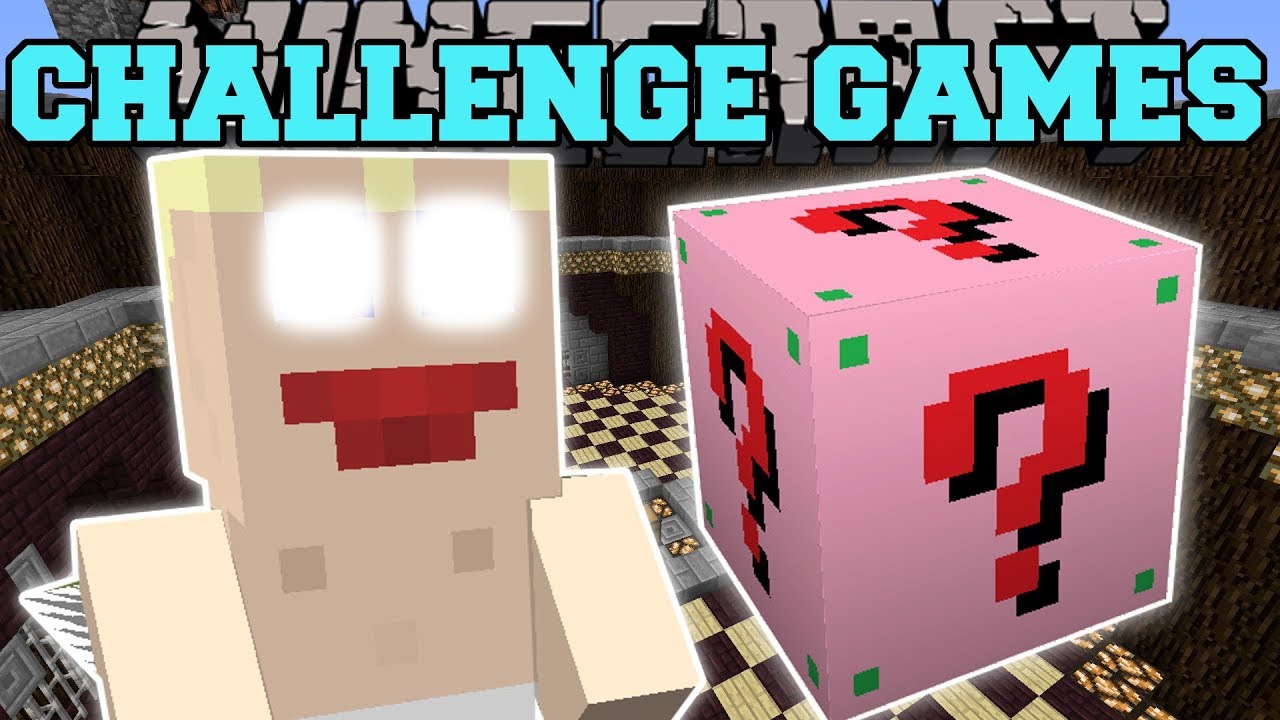 Minecraft: CUPID CHALLENGE GAMES - Мод Lucky Block - Мини-игра с модами