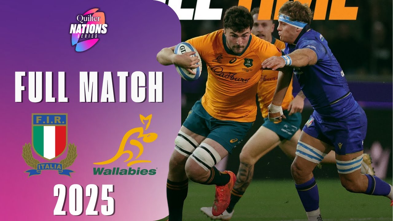 Italy vs Australia Full Match – Autumn Nations Series 2025