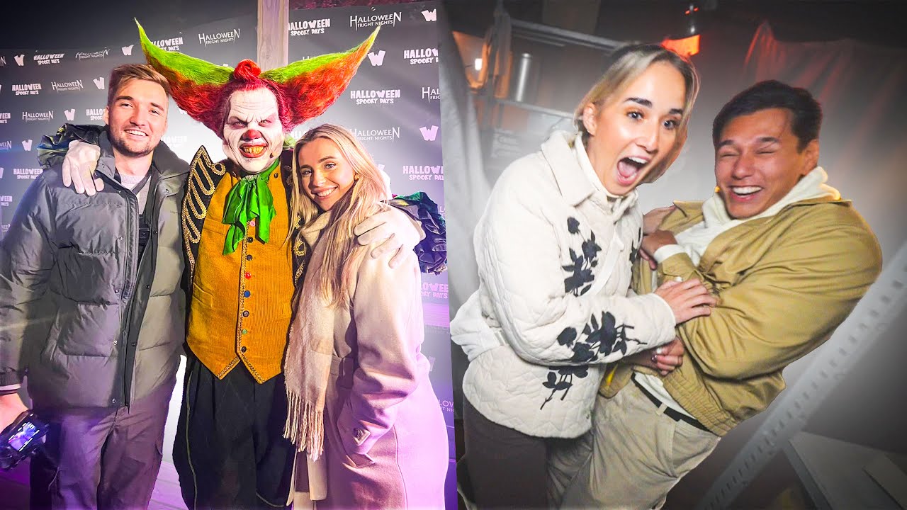 MET ZN ALLEN NAAR WALIBI FRIGHT NIGHTS! ZE IS DOODSBANG!👻😂