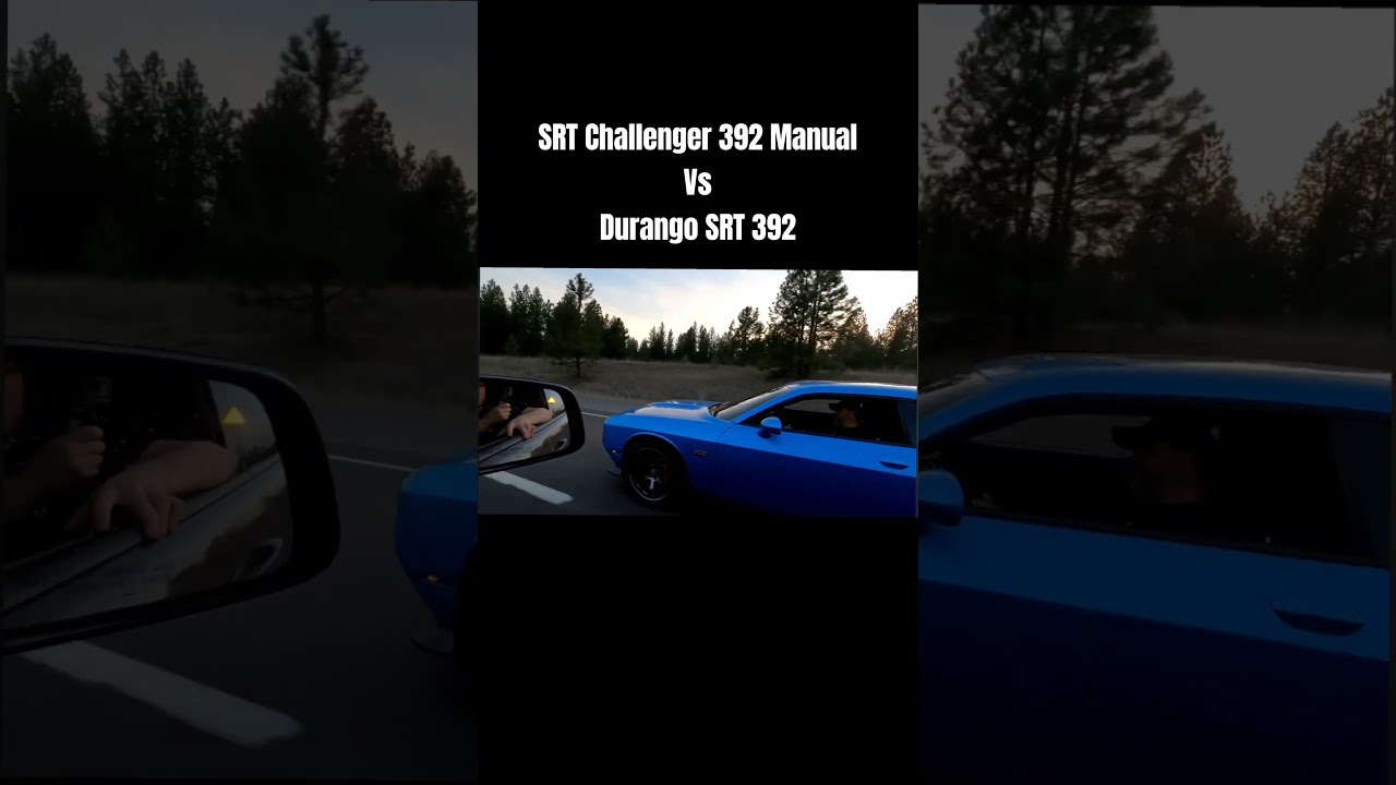 Challenger SRT 392 против Durango SRT 392
