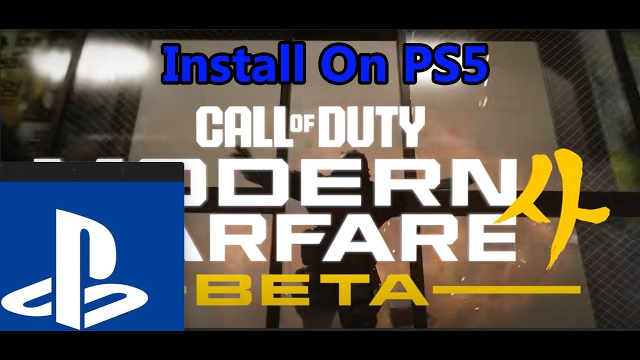 Как установить ранний доступ к открытой бете Modern Warfare 4 на PS5 (только для оформивших предз...