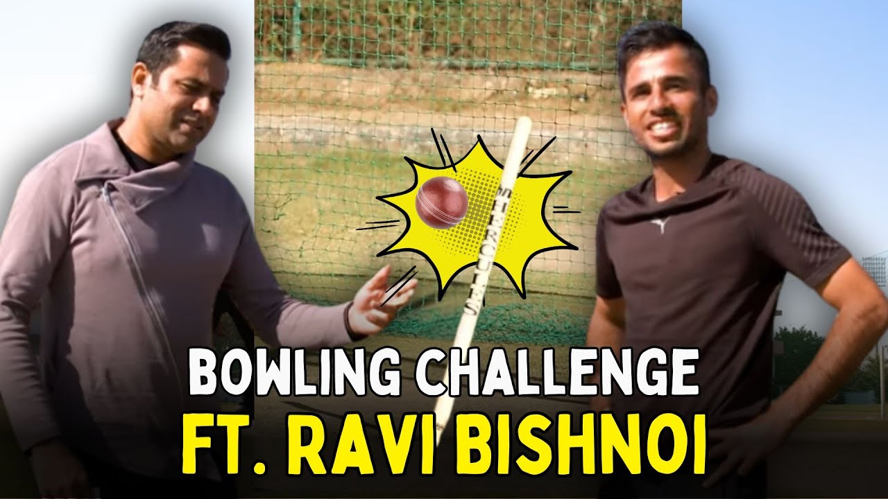 Can Bishnoi Hit One Stump? | Cricket Challenge ft. Ravi Bishnoi
