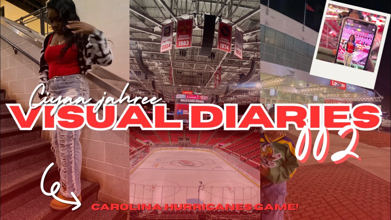 Carolina Hurricanes Game Vlog | Visual Diaries 2 | NHL Game Day Experience
