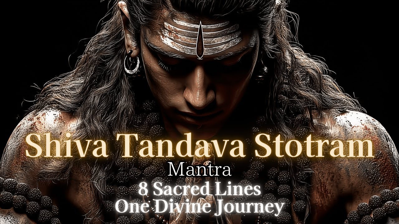 Shiva Tandava Stotram | 8 Sacred Lines, Loop Chants | Focused Meditation on Shiva’s Power