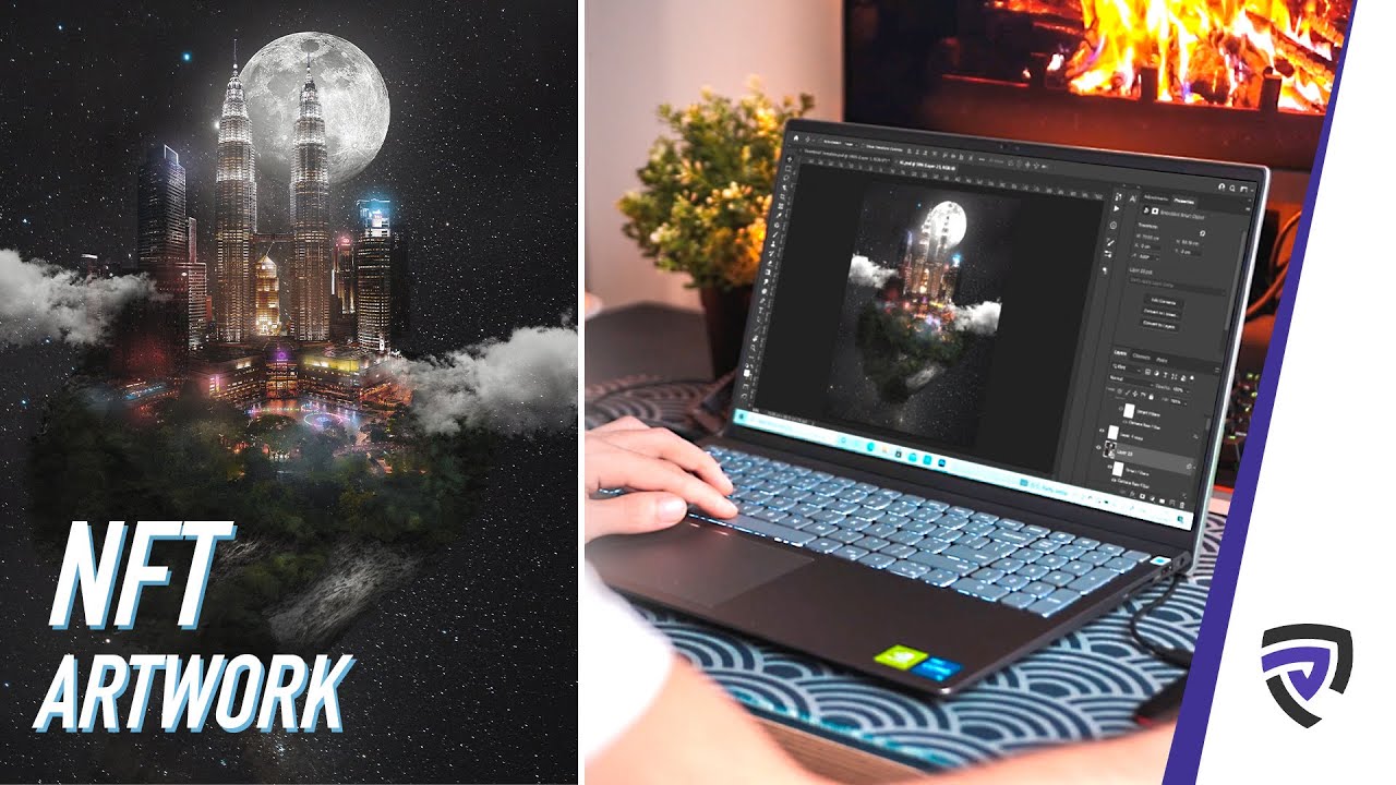 How I made NFTs on a Midrange Dell Inspiron 15 - Photoshop Artwork