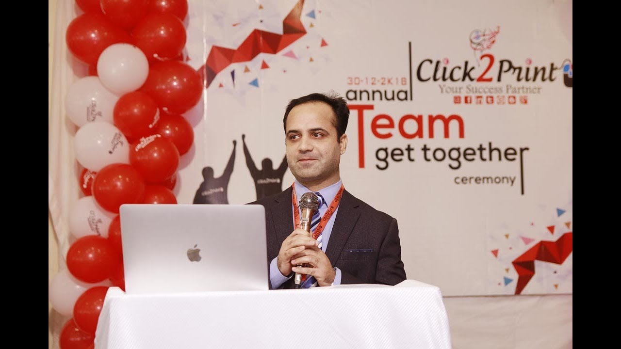 Get together of Click2Print's Team 7th Anniversary in Lahore Pakistan