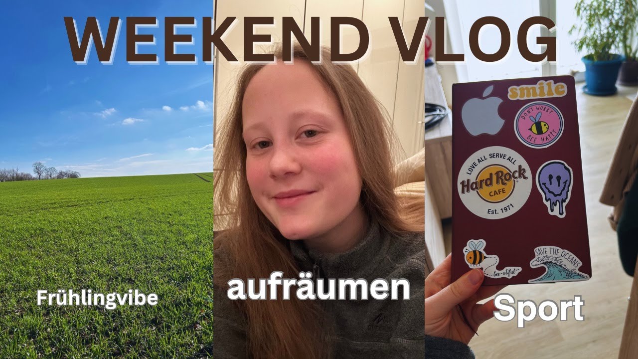 WEEKEND VLOG I Aufräumen, Sport, GNTM, food 🍓🌸