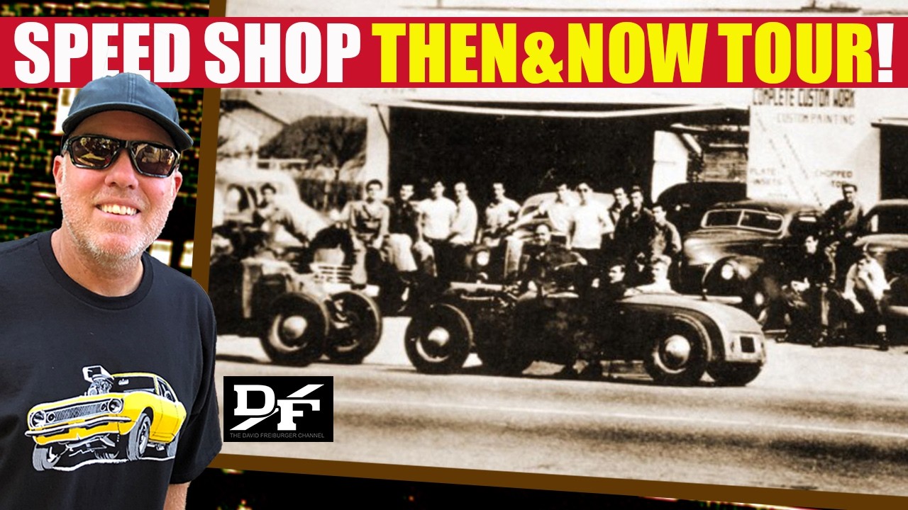 DRIVING TOUR of HISTORIC HOT ROD SPOTS Around Los Angeles