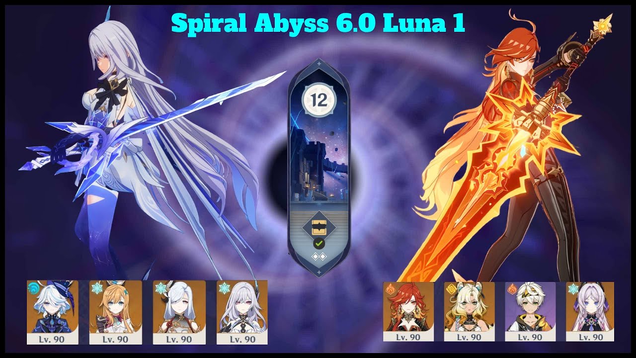 Spiral Abyss 6.0 | C0 Skirk Freeze & C0 Mavuika Melt | Genshin Impact