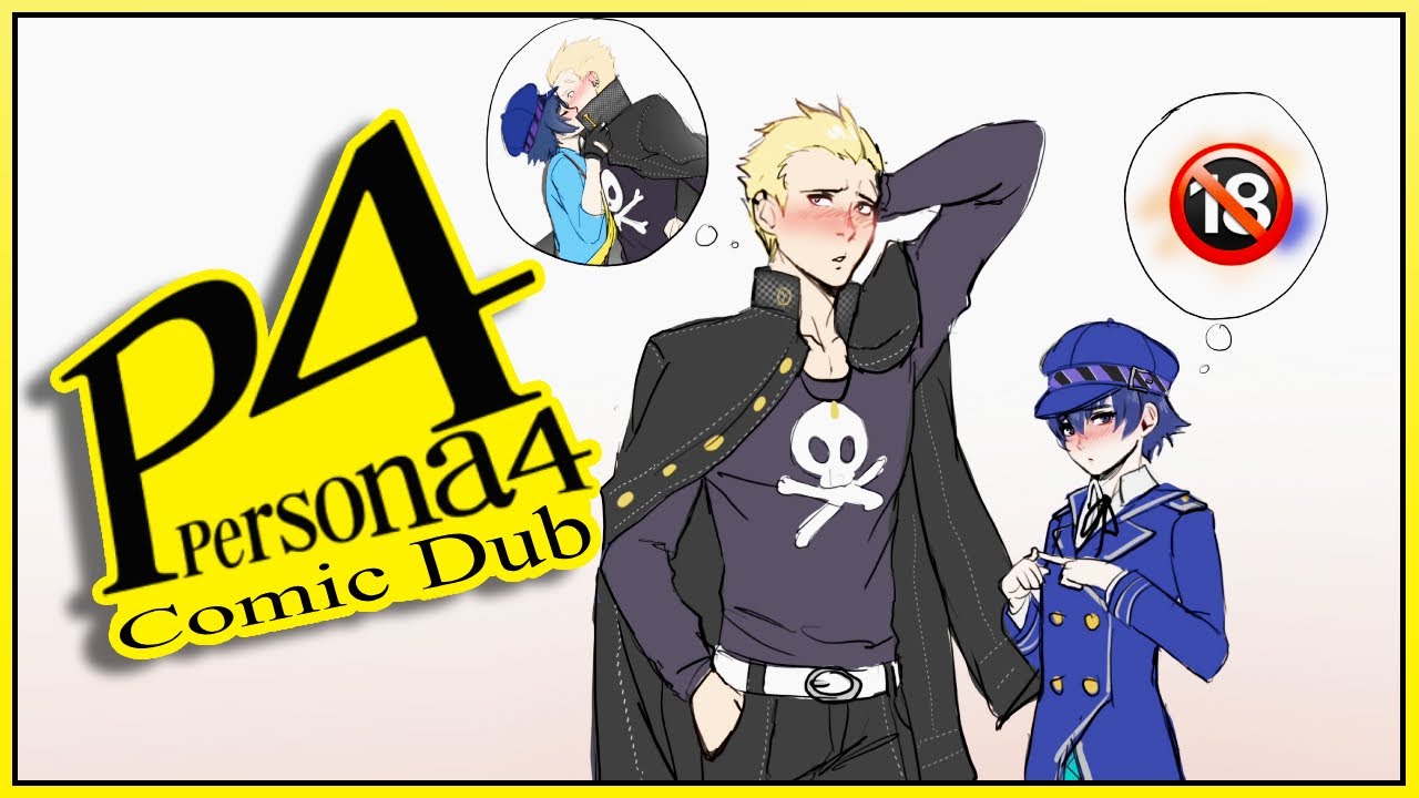 Too CUTE to Handle! Kanji & Naoto's LOVE Story 💜💙 Persona 4 Manga Dub