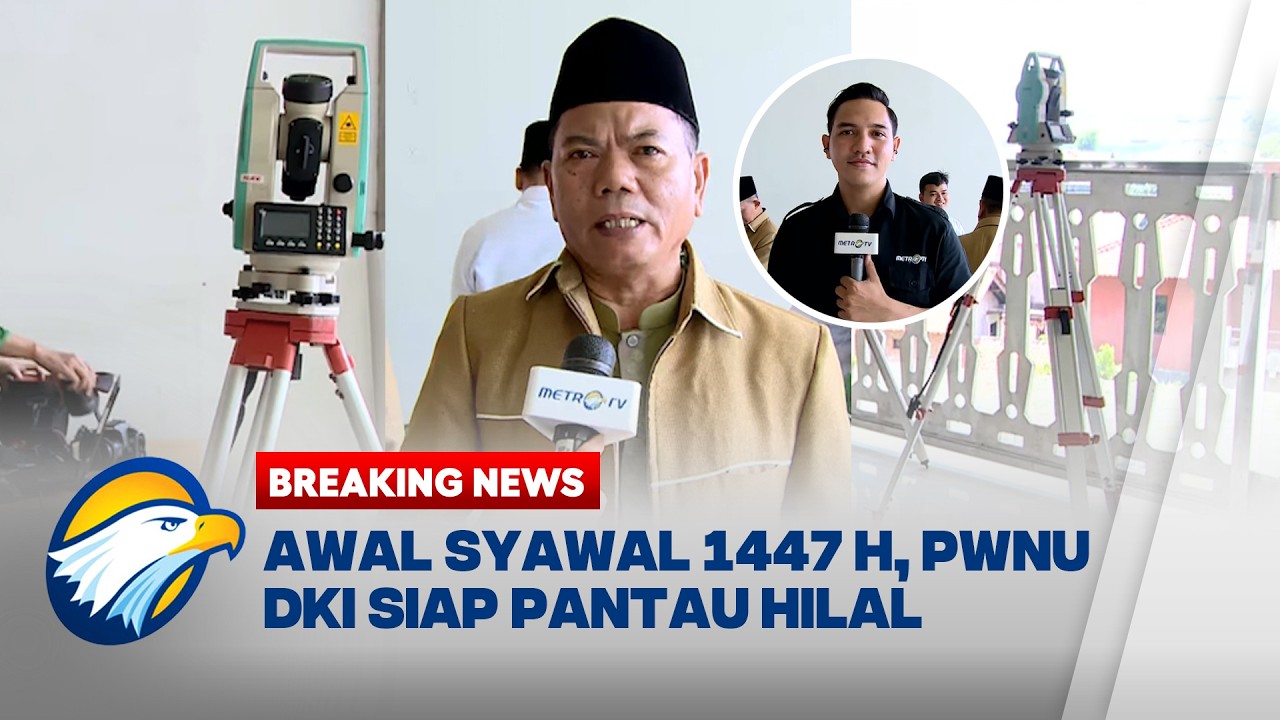BREAKING NEWS - Pantau Hilal 1 Syawal 1447 H, PWNU DKI Gelar Halaqah Falakiyah