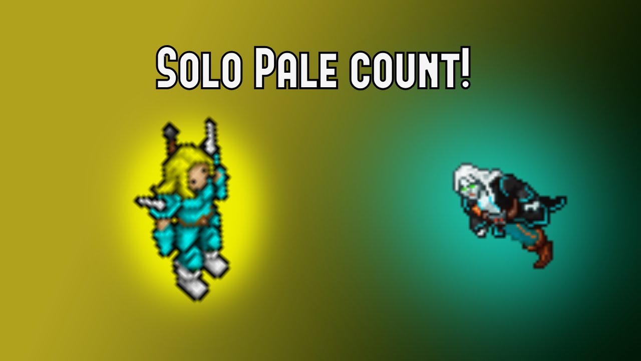 500 EK SOLO Pale count! Tibia Nemesisboss